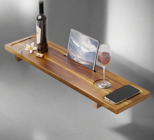 Acacia Royale – Premium Expandable Bath Caddy